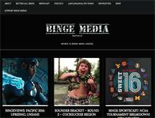 Tablet Screenshot of bingemedia.net